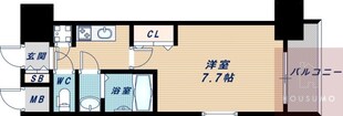 アドバンス江坂ラシュレの物件間取画像